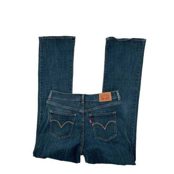 Levi's Classic Jeans Women Size 6 Boot Cut Stretch Med Wash Button Pockets Denim - Picture 7 of 11